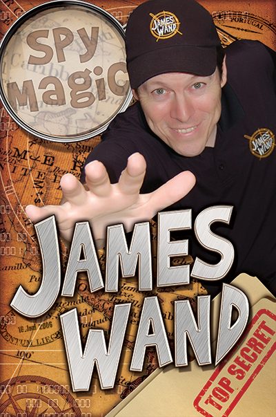 James Wand spy magic show for kids